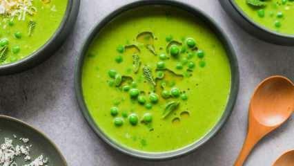 Recette de soupe aux pois verts! Comment faire une soupe aux pois réconfortante ?