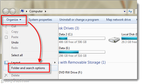 Comment afficher les fichiers et dossiers cachés dans Windows 7
