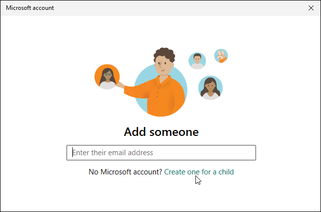 créer un compte pour l'enfant configurer le contrôle parental sur Windows 11