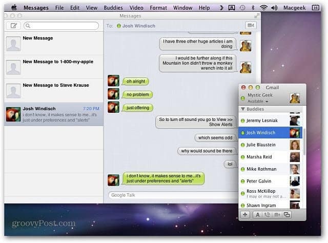 Apple OS X Lion: installez la version bêta des messages gratuits maintenant