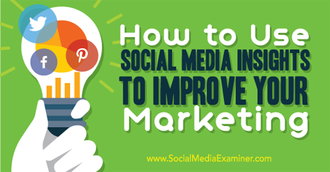 utiliser facebook twitter et pinterest insights pour améliorer le marketing des réseaux sociaux