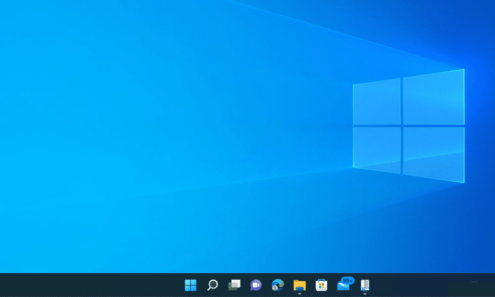 Barre des tâches Windows 11 en vedette