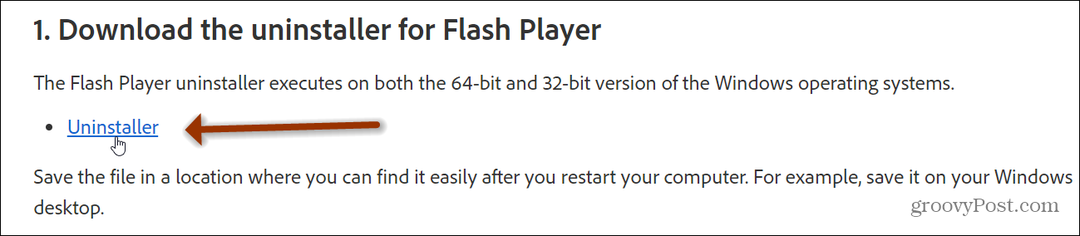 Comment désinstaller Adobe Flash de Windows 10