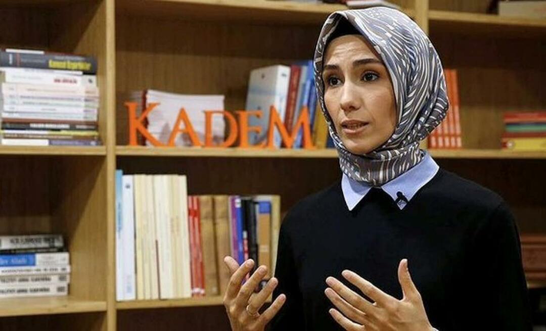 Ouverture du « Women Support Center » de KADEM sous la direction de Sümeyye Erdoğan