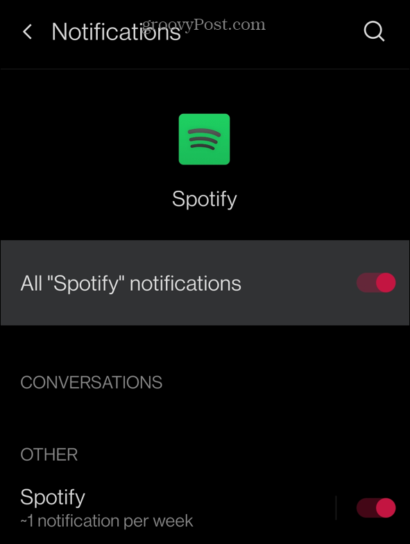Obtenez Spotify sur un écran de verrouillage Android