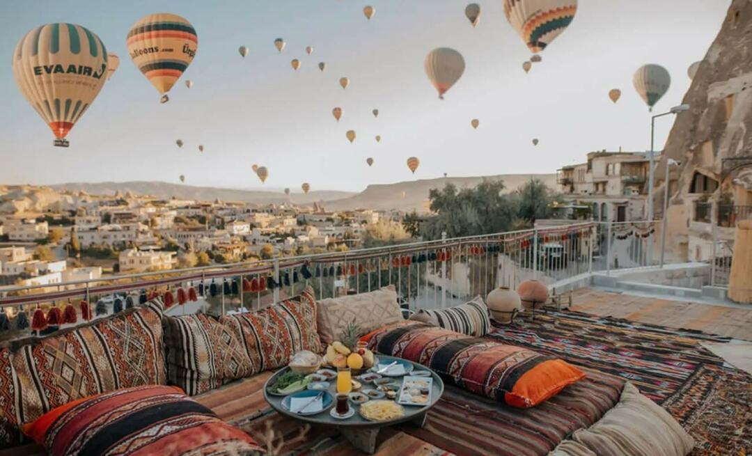 Les hôtels de Cappadoce attendent leurs hôtes avec le privilège d'une fête islamique !