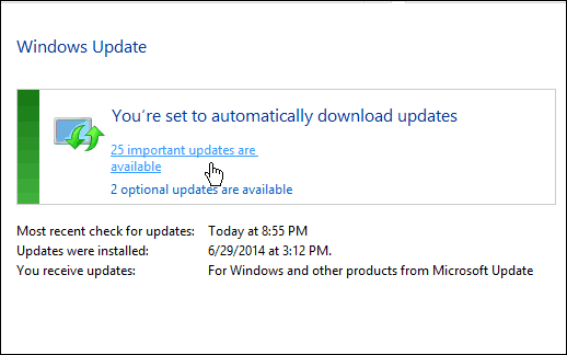 Correction du blocage ou du ralentissement de Windows Update sur Windows 7