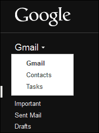 Outlook.com pour ouvrir les contacts Gmail