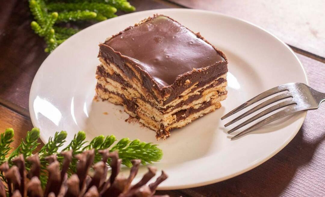 Comment faire du Pudding Petibor Biscuit Cake? Recette pratique du gâteau petibor
