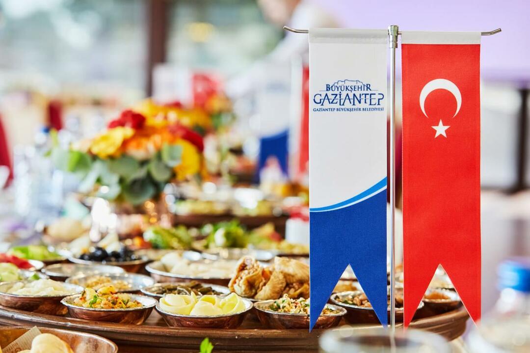 Le festival GastroANTEP Culture Road a eu lieu à Istanbul !