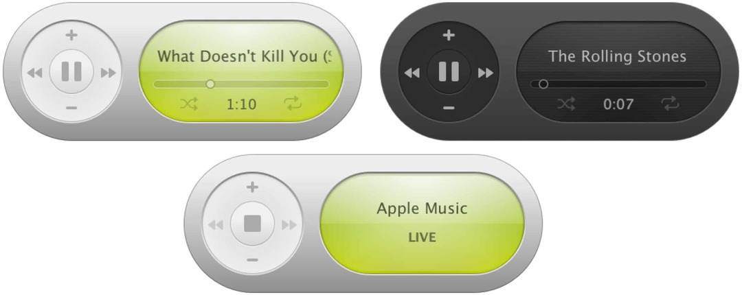 Passez au rétro et installez le widget iTunes d'origine de Mac OS X