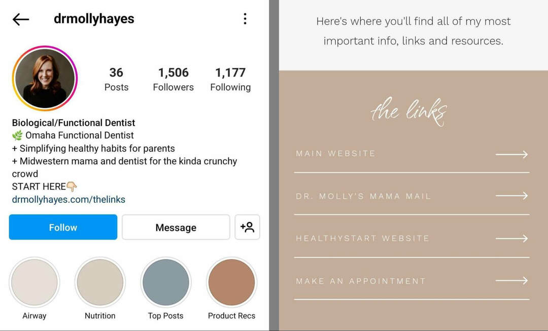 9 idées de bio Instagram pour les entreprises: examinateur de médias sociaux