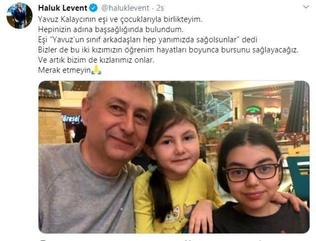 Haluk Levent a pris soin des filles du médecin qui a perdu la vie à cause du coronavirus!