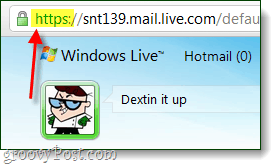 configuration de https pour Windows Live Mail