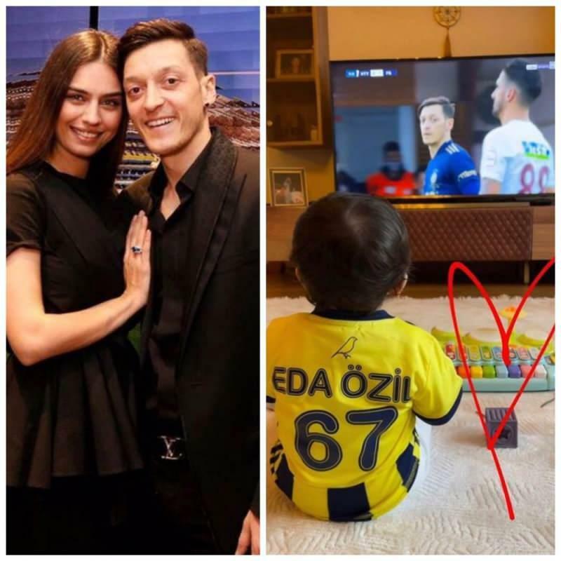 Mesut Özil a partagé une pose de vacances avec sa fille, qu'il appelle « ma petite princesse » !