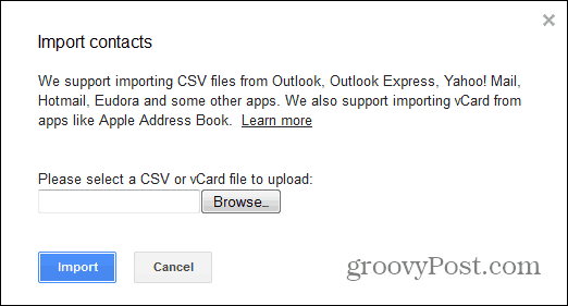 Outlook.com pour exceller dans les contacts Gmail