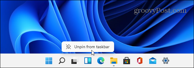 supprimer les widgets de la barre des tâches windows 11