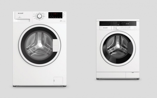 pelle rétro de machine à laver