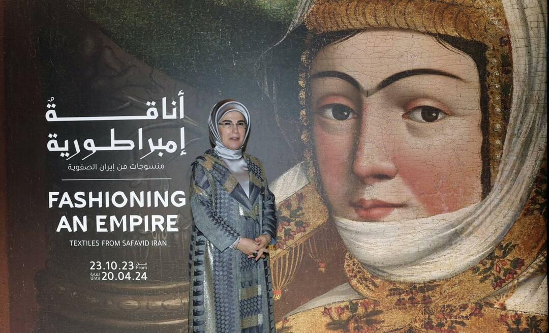 Visite de la Première Dame Erdoğan au Musée des Arts Islamiques du Qatar! 