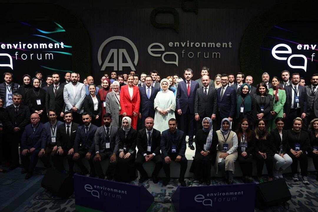 Emine Erdoğan a participé au Forum international de l'environnement