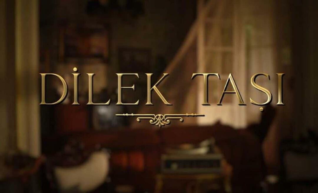 Quel est le sujet de la nouvelle série Dilektaşı, qui en sont les acteurs? Date de sortie de Wishing Stone