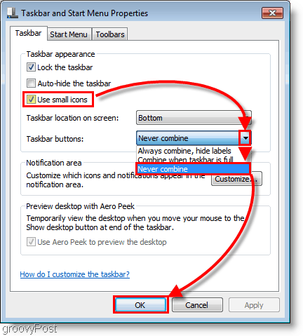 Windows 7 personnaliser la barre des tâches