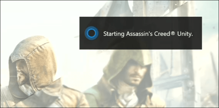 Cortana Launching Game Xbox