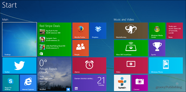 Comment sauvegarder et réinitialiser l'écran de démarrage de Windows 8.1