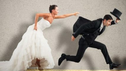Pourquoi les hommes ont-ils peur du mariage?