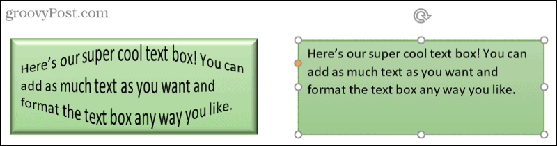 Modifier une zone de texte dans Word