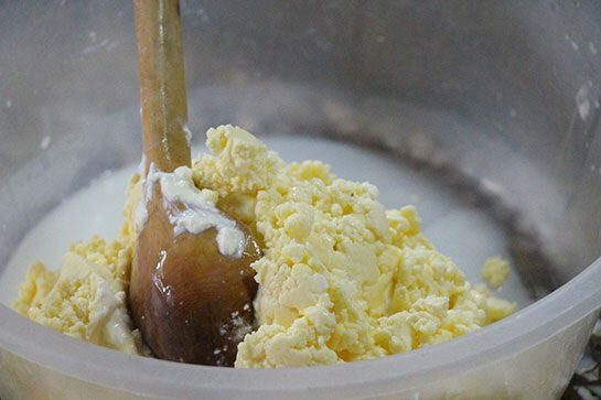 Comment faire du beurre à partir de lait cru