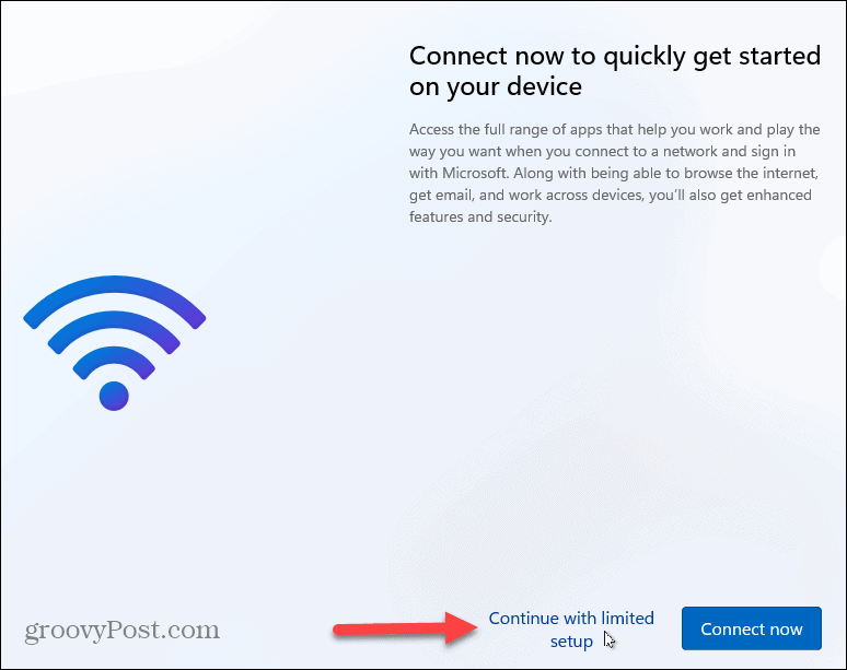 Installer Windows 11 sans connexion Internet