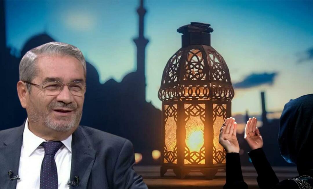 Le mois de Ramadan est-il l'occasion de se débarrasser des péchés? L'écrivain théologien A. Riza Temel raconte