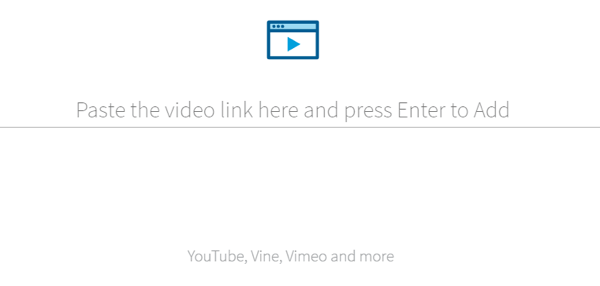 Collez le lien vers votre YouTube, Vimeo ou une autre vidéo dans votre publication LinkedIn Publisher.