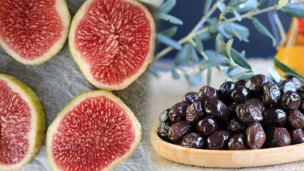 Quels sont les bienfaits des figues? Que fait le lait de figue? Si vous mangez 7 olives et 1 figue chaque jour ...