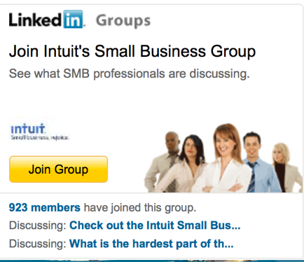 Groupe Intuit Corporate LinkedIn