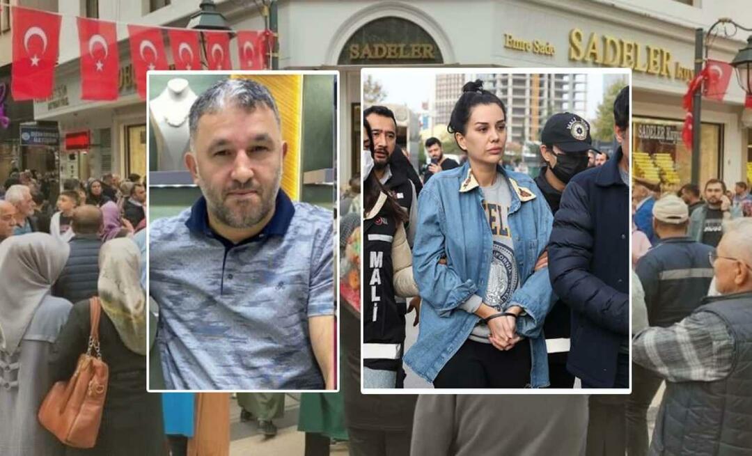 L'affaire Dilan Polat a causé des ennuis au bijoutier d'Ordu! Une bousculade a éclaté devant le bijoutier