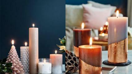 Comment décorer la maison avec des bougies? idées de décoration de bougies