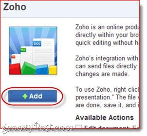 Zoho Office et Box.net