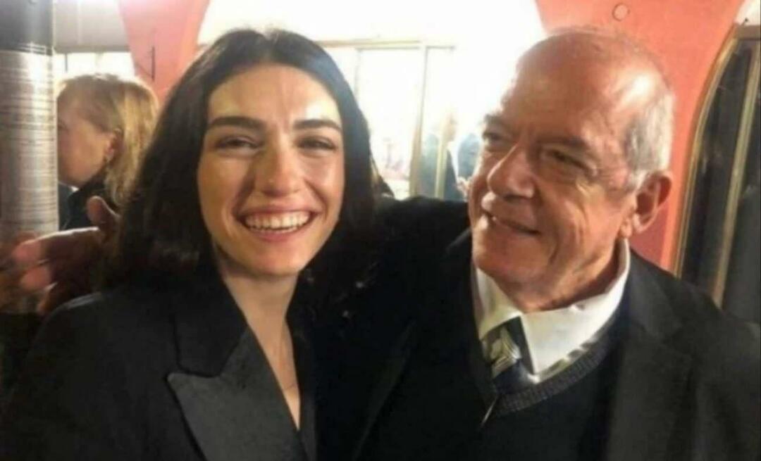 Un adieu amer de Hazar Ergüçlü à son père! elle fondit en larmes