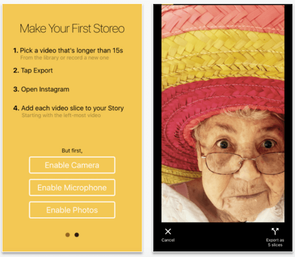 Convertissez vos vidéos en histoires Instagram transparentes avec Storeo.