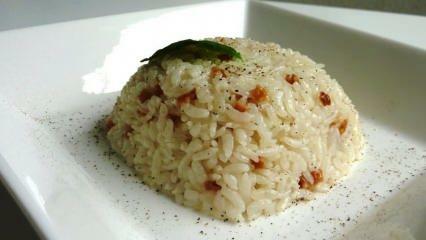 Comment faire le riz pilaf au beurre le plus simple? Recette de riz au beurre qui sent bon
