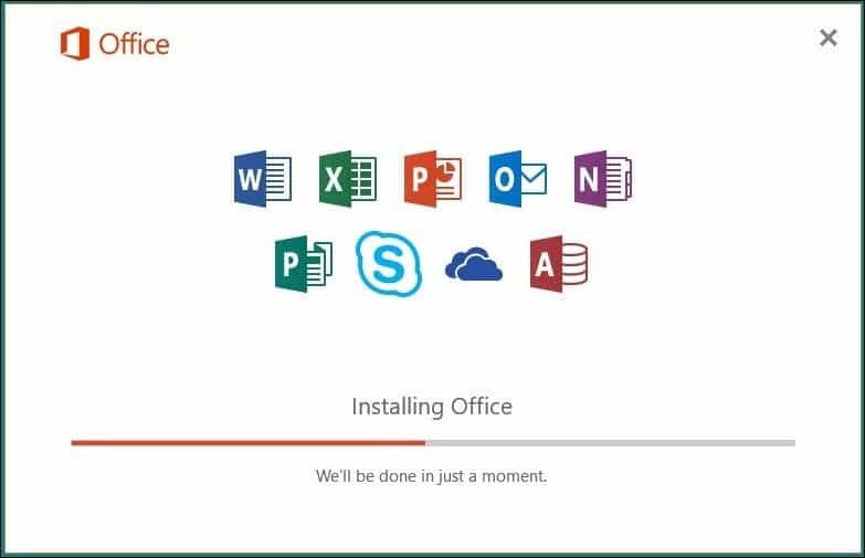 Installation d'Office 365