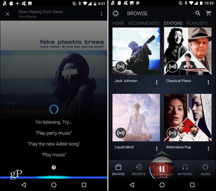 Utilisez Alexa pour un contrôle mains libres dans l'application Amazon Music pour Android ou iOS