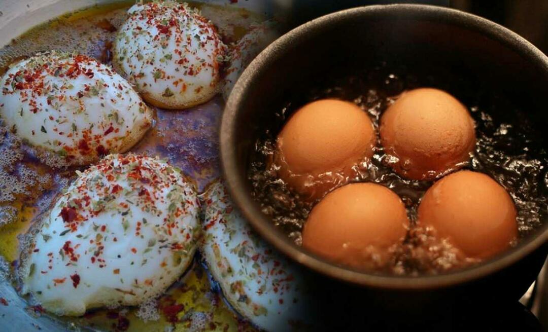 Comment faire des œufs brouillés? Recette d'œufs pochés avec une sauce délicieuse pour le petit déjeuner