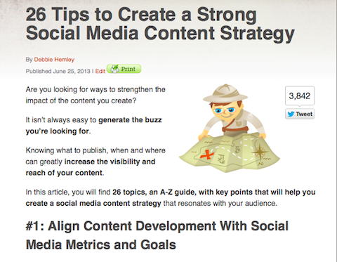 stratégie de contenu sur les réseaux sociaux