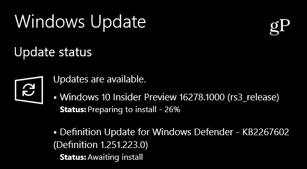 Microsoft publie Windows 10 Insider Preview Build 16278 pour PC