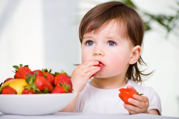 Allergie aux fraises chez les nourrissons