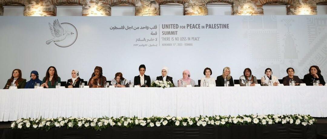 Conférence de presse du Sommet « Un cœur pour la Palestine »