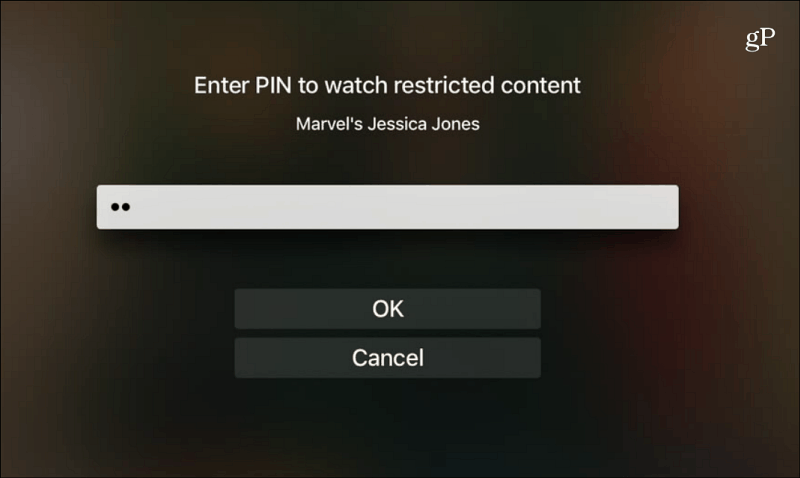 Netflix Entrez le contenu restreint de la surveillance par code PIN